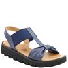HEAVENLY FEET WOMENS SANDAL - NAVY